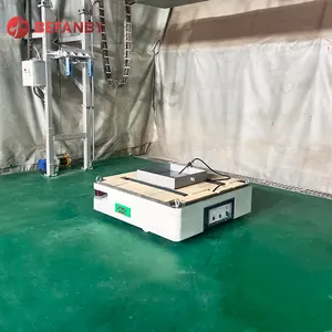 Battery operated equipment assembly line agv transfer car automated guided vehicle