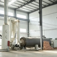 Secador Rotatorio de un Solo Cilindro de Alta Calidad, Ampliamente Utilizado para Secar Cemento, Yeso, Ceniza Volante, Escoria de Carbón, Aserrín, Polvo Mineral