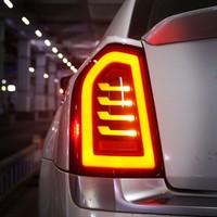 Feu arrière durable en ABS, Plug and Play, avec lentille fumée et clignotant ambre pour Chrysler 300 300C 300S 2011-2014