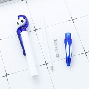 Bolígrafo Personalizado con Logotipo, Diseño de Balón de Fútbol de 1.0 mm, Plástico, con Botón de Presión, Antiestrés, con Tapa Giratoria - Product Image 4
