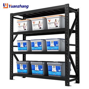 Düşük Fiyatlı Raf Sistemleri Ayarlanabilir Metal Civatasız Raf ve Raflar Depolama Orta Hizmet Tipi Metal Raf Sistemi - Product Image 3