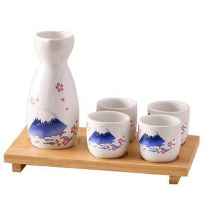 Tarros de <span class=keywords><strong>Sake</strong></span> de Porcelana Japonesa de 200ml al por mayor, Olla de <span class=keywords><strong>Sake</strong></span> de Cerámica Pintada a Mano con Juegos de Tazas para Restaurantes de <span class=keywords><strong>Sushi</strong></span> y Cafés - Product Image 5