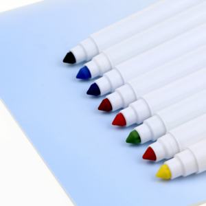 Stz — ensemble <span class=keywords><strong>de</strong></span> stylos marqueurs 8 couleurs, Non toxique, délavé, stylo d'aquarelle, pour peinture sur vêtements - Product Image 6