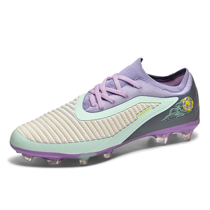 Zapatos <span class=keywords><strong>de</strong></span> Fútbol, <span class=keywords><strong>Botas</strong></span> <span class=keywords><strong>de</strong></span> Fútbol <span class=keywords><strong>de</strong></span> Caña Alta y Baja, Zapatos <span class=keywords><strong>de</strong></span> Fútbol Sala, <span class=keywords><strong>Botas</strong></span> <span class=keywords><strong>de</strong></span> Fútbol FG HG AG, Tejido Elástico, Malla Transpirable, Deportes <span class=keywords><strong>de</strong></span> Equipo, para Hombre y Mujer - Product Image 2