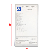 Carnet de reçus commerciaux personnalisés en papier autocopiant (NCR) sans carbone (A5) avec ligne de perforation