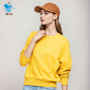 Sweat à capuche col rond unisexe de haute qualité, motif imprimé tendance, logo personnalisé, couleur unie, idéal pour le printemps, vente en gros - Product Image 1