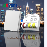 Sistema de Iluminación Autoalimentado OEM ODM, Interruptor de Pared Estándar Americano, Equipo de Iluminación Interior Inteligente, Interruptor de Pared Eléctrico