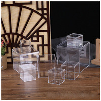 7.5*7.5*4cm boîte transparente acrylique carré Cube boîte pour faveur contenants en plastique avec couvercles boîtes en plexiglas transparent pour l'affichage