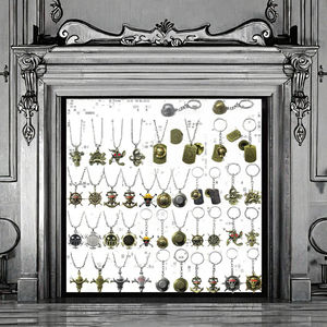 Anime <span class=keywords><strong>Berserk</strong></span> Cosplay joyería luz Metal espada colgante llavero collar con UV impreso abrebotellas llavero para uso de llaves - Product Image 2