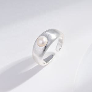 Bague fine unisexe en argent sterling 925, prix d'usine, ajustable, luxe, pour femmes et hommes, finition mate, style hip hop, grosse et imposante. - Product Image 4