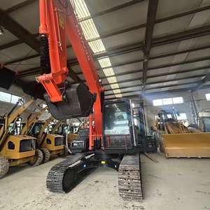 Pelles sur chenilles utilisées 12 tonnes HITACHI ZX120 grande pelleteuse extracteur de terre Japon machines de construction - Product Image 5