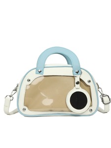 Sac à bandoulière Ita personnalisé noir gothique à clous, avec fenêtre de présentation, idéal pour la mode, le <span class=keywords><strong>cosplay</strong></span> et les événements anime - Product Image 6
