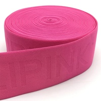 Qualité Doux Personnalisé Logo En Relief Bande Sous-Vêtements Élastique Jacquard Web Bande pour Hommes Boxer Ceintures