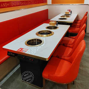 شواية tepanyaki مدمجة شابو صحن بدون دخان من أجل المطاعم - Product Image 3