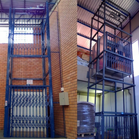 Ascenseur vertical à rail pour le transport de marchandises, monte-charge pour atelier, livraison de marchandises sur plusieurs étages
