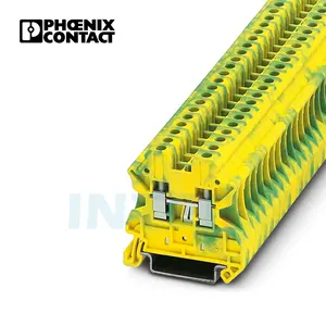 3044128 UT 4 PE Phoenix Contact Screw Electric Earth Terminal Block Grounding Terminal Block