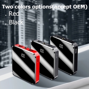 Ưu Đãi Đặc Biệt 2.1A Sạc Nhanh USB Loại C Mini Square Powerbank 10000MAh Ngân Hàng Điện Cầm Tay Với Đèn Pin <span class=keywords><strong>Led</strong></span> - Product Image 5