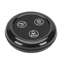 Bouton d'appel sans fil étanche IP55 en silicone pour restaurants, hôtels, spas, stations balnéaires, hôpitaux, cliniques, système d'appel des serveurs