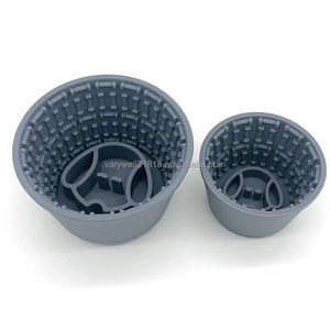 S L Verão Slow Feeder Lick Mat Treat Dispenser Dog Frozen Treat Holder Dog Slow Feeder Lick Bowl para Dog <span class=keywords><strong>Ice</strong></span> <span class=keywords><strong>Cream</strong></span> Enriquecimento - Product Image 5