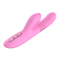 Magischer Intelligenter Heiz- und Stoßvibrator mit Zungensimulation, Klitoris-Stimulator, Saugfunktion und Vagina-Stoßfunktion