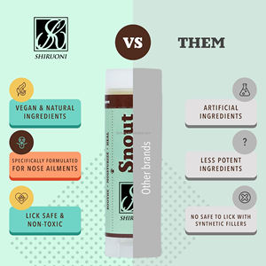 Natural Dog <strong>Snout</strong> <strong>Soother</strong> Healing Balm Pet Grooming Essentials Treat Heal Nourish Protect Pup Nose Chamomile Grapeseed Pet Balm - Product Image 5