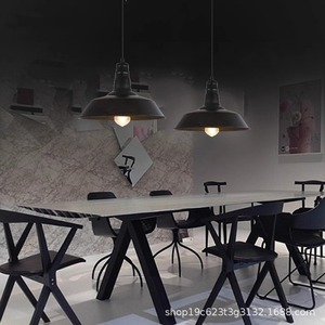Lampada a Sospensione in Ferro Stile Industriale Americano Retrò con LED per Banconi Bar, Sale da Pranzo e Caffè - Product Image 4