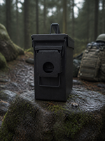 Boîte de rangement durable et résistante à l'humidité pour les sports de plein air et les voyages sur le terrain avec boîte à munitions portable