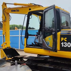 Komatsu โมเดล2012เครื่องจักรสำหรับงานก่อสร้างรถขุดตีนตะขาบขนาด13ตัน PC130-7มือสอง - Product Image 2