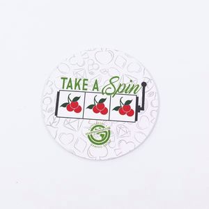 Custom <b>Beer</b> <b>Coasters</b> With Logo Promotional 3D Round Silicone for Drink Cup Soft Pvc Rubber <b>Coaster</b> - Product Image 1