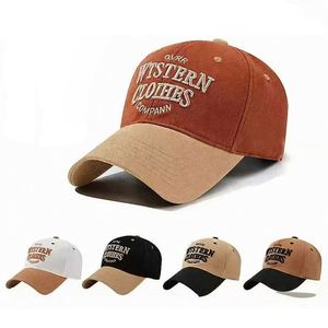 Gorra de béisbol deportiva de algodón con estructura de 6 paneles estilo A-frame personalizada para uso diario - Product Image 1