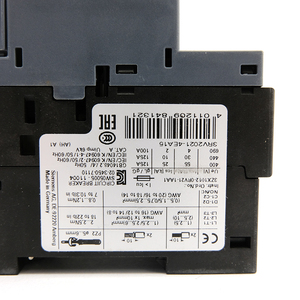 ของแท้ใหม่เอี่ยมสำหรับ 3RV2021-4EA15 เซอร์กิตเบรกเกอร์ AC รุ่น SIRIUS ซีรีส์ 1.8-2.5A สวิตช์มอเตอร์พลาสติก - Product Image 1