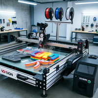 Impresora 3D de Letras de Gran Tamaño YD SIGN AS80 800*800mm para Letreros, Impresora 3D Volumétrica de Letras, Impresora de Logotipos