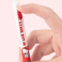 Set Pulpen Gel Plastik Kartun Guangbo yang Dapat Dihapus, Tinta Biru, Tulisan Halus Tanpa Goresan, Alat Andal untuk Penggunaan Sehari-hari Siswa