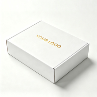 Boîte d'emballage en carton ondulé pour chaussettes et chaussures, personnalisable avec logo, écologique, vente en gros