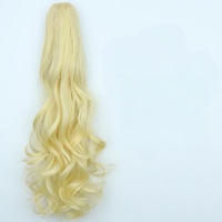 Perruque Coolhair personnalisée, longue, ondulée, extensions de cheveux bouclés, fibre haute température, résistante à la chaleur, synthétique, pince à cheveux, queue de cheval