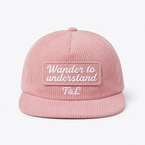Casquette Snapback 5 Panneaux en Corduroy avec Patch Tissé Personnalisé, Style Vintage Streetwear, Fabricant de Chapeaux Gorras en Gros - Product Image 2