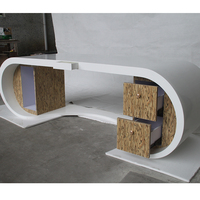 Nouveau mobilier de bureau moderne bureau Google blanc bureaux d'ordinateur à surface solide