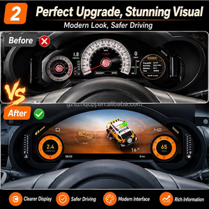 Nouvel écran numérique de tableau de bord 12,3 pouces pour Toyota FJ Land Cruiser 2007-2023 - Product Image 5
