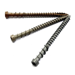 Tornillos para terraza con cabeza oculta, tornillo de cabeza cónica, tornillo para madera tipo 17 con revestimiento Ruspert - Product Image 2