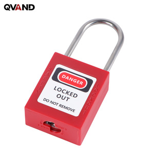 Khóa an toàn OEM Safety Lockout Tagout, khóa chùm thép không gỉ 4mm, khóa chìa khóa tổng, ngăn ngừa vận hành bất ngờ, bán buôn khóa LoTo - Product Image 2