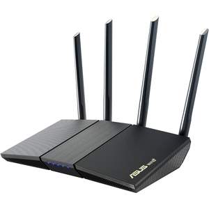 Routeur Wi-Fi 6 double bande Asus Rt Ax1800s version américaine 1200 Mbps 5G 600 Mbps 2.4G AiMesh pour jeux, maison et bureau - Product Image 1