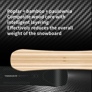 Nouveau <span class=keywords><strong>snowboard</strong></span> large double pour la neige |   Flex 7 Full Carbon pour le park et le carving tout-terrain |   Support OEM/ODM CARBON F-CARVE WIDEN - Product Image 5