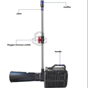 Pompe d'aérateur de pêche à l'air d'oxygène d'oxygénation BF-<span class=keywords><strong>100</strong></span> pour l'élevage d'étang à poissons - Product Image 4