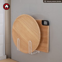 Support mural magnétique pour plateaux et sets de table, organisateur de planches à découper, étagère de rangement de cuisine pour surface métallique latérale de réfrigérateur