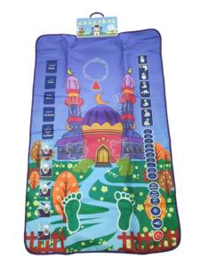 SAJADAH SZ12 Alfombra de Oración Moderna con Diseño Musulmán, Impresa a Máquina, de ABS+Tela+Algodón Perlado, con Base Antideslizante, Duradera, para el Hogar y Viajes - Product Image 2