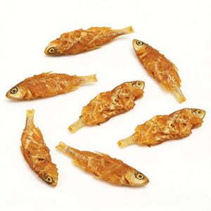 Snacks de Pescado Seco Envueltos en Pollo para Perros, Bocadillos Nutritivos Altos en Proteínas para Perros de Todos los Tamaños, Golosinas para Mascotas - Product Image 5