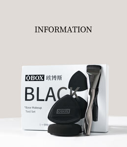 Ensemble de Houppettes Cosmétiques <span class=keywords><strong>Cloud</strong></span> <span class=keywords><strong>Kiss</strong></span> Super Douces et Écologiques en Forme de Goutte d'Eau, Outils de Maquillage Réutilisables pour Femmes - Product Image 1