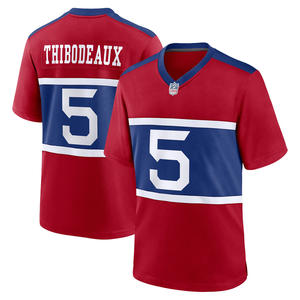 Camisetas de Fútbol Americano Personalizadas con el Logotipo del New York Century <span class=keywords><strong>Red</strong></span> Jersey 2025 para Hombre y Mujer, Uniformes Juveniles Bordados y Cosidos - Product Image 3