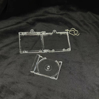 Mini porte-clés NFC en acrylique pour CD musical, pendentif album, accessoires de cosplay, porte-clés DIY, accessoires de collier