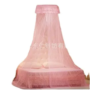 Moustiquaire conique pour filles, lit d'adulte, canopée colorée, usine célèbre de chine, DRCMN-2